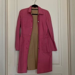 Reversible rain coat from Worth. Size petite.